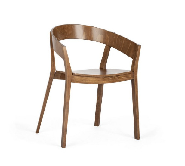 ARCWOOD fauteuil de table ou bureau design minimaliste en bois de hêtre ou chêne - Image 2