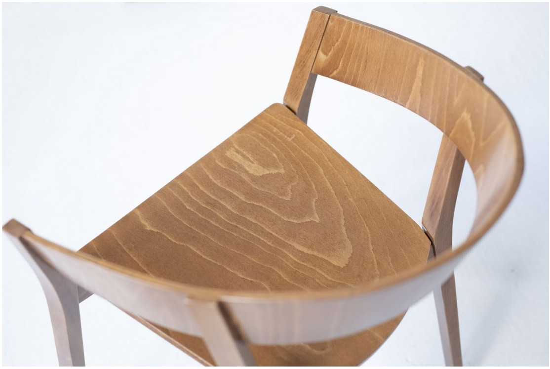 ARCWOOD fauteuil de table ou bureau design minimaliste en bois de hêtre ou chêne - Image 3