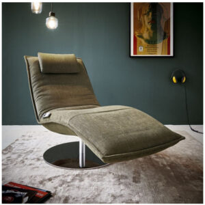 Chaise longue électrique de relaxation massante LAZY.BOY base ronde pivotante