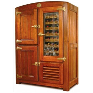 Armoire ventilée 2 températures, en bois