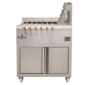 Churrasco professionnel à charbon de bois 6 ou 9 broches