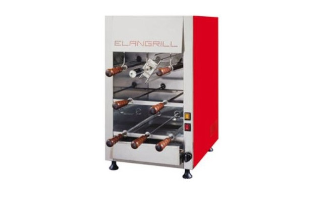 Churrasco professionnel électrique 8 à 35 broches