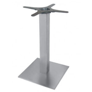 Pied de table carré en acier inoxydable - Gastronoble